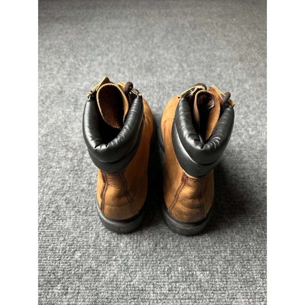 Mens Work Boots Red Wing 3001 Steel Toe Brown Leather Made in USA, Size 11 B‎
